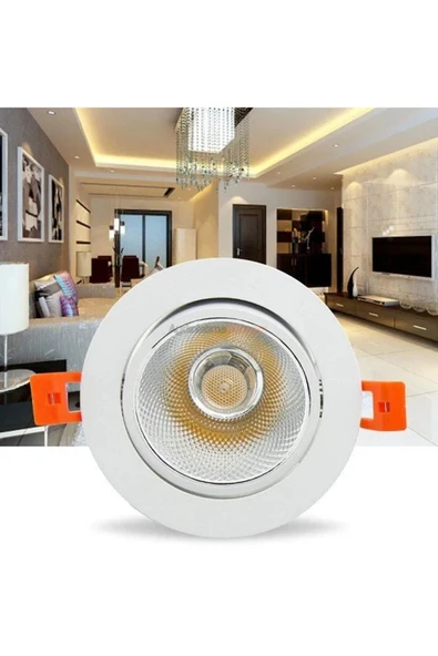 Cata Ct-5204 7w Akik Led Spot Lamba Gömme Tavan Şık Tavan Aydınlatma 6400k Beyaz Işık - 5
