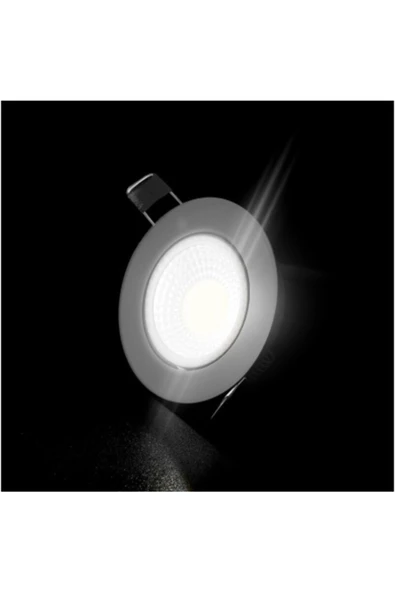 Taled 5 Watt Cob Led Spot Armatür Krom Kasa Trafolu Led Spot Aydınlatma - 6
