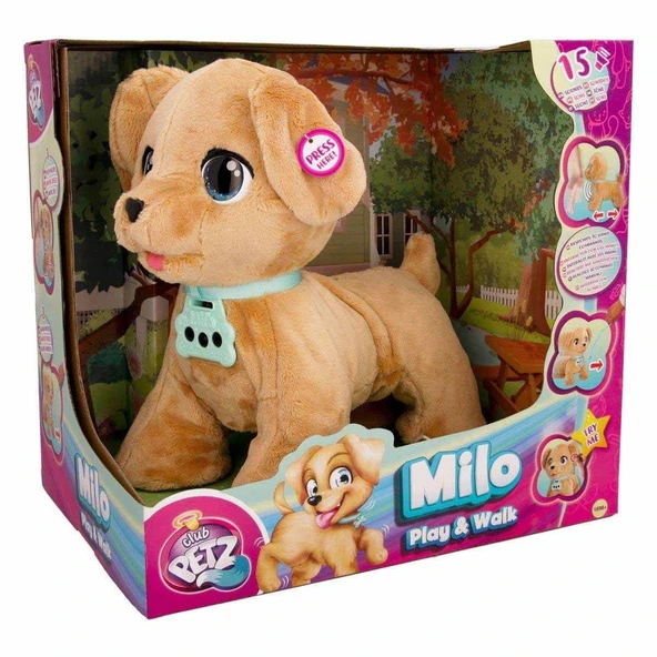 8131 Milo İnteraktif Peluş Köpek -Sunman - 1