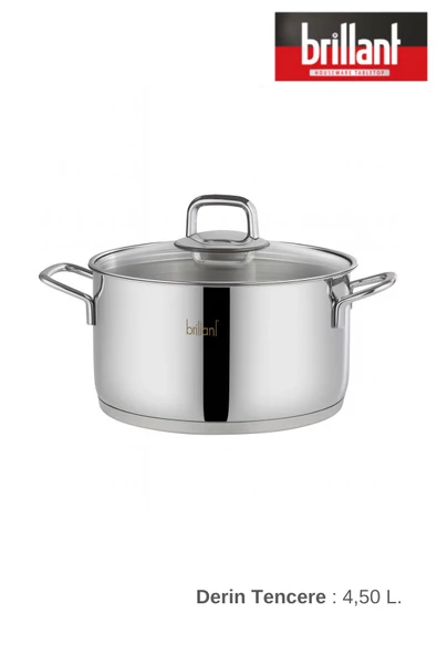 Queen Çelik Tencere 22 cm - Resim 2