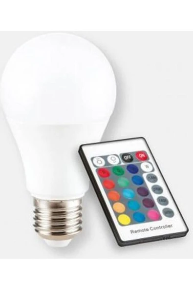 Cata Ct-4058 1 Adet Uzaktan Kumandalı Rgb (ÇOK RENKLİ) Led Ampul E27