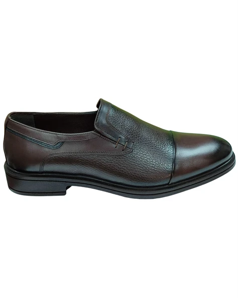 Nevzat Öge 098-Poli Erkek Kahve (40-44) Deri Klasik Ayakkabı