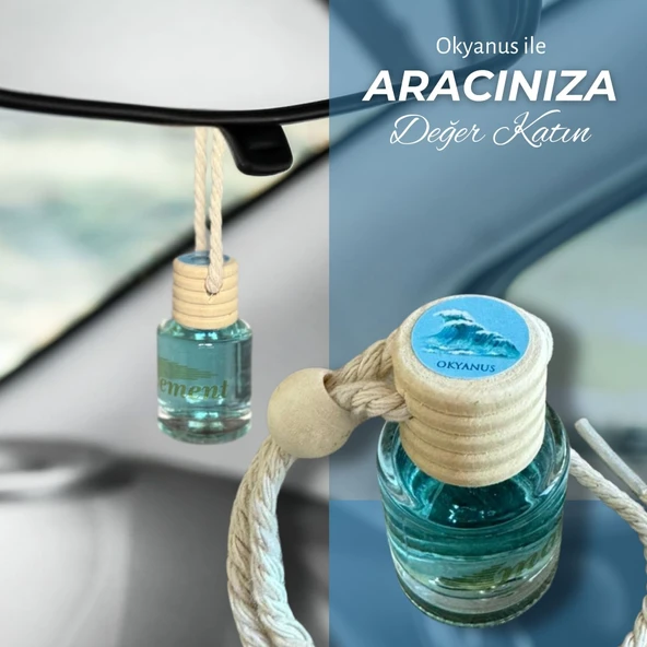 Okyanus Ferahlığı Oto Kokusu ile Aracınızda Ferah ve Canlandırıcı Bir Atmosfer Yaratın Model Kodu: OK OT 001 ürün görseli