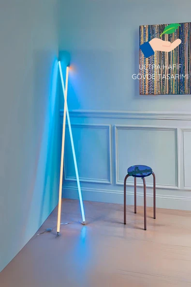 Voxify RGB Stick Led Light Loş Ambiyans Uzaktan Kumandalı Işık Lamba Ampül Aydınlatma Çok Renkli - 3