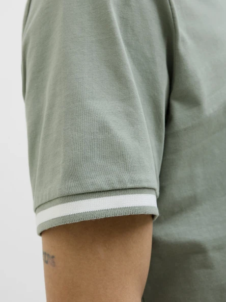 JACK JONES Erkek Polo Yaka Tişört 12270084 - Resim 4