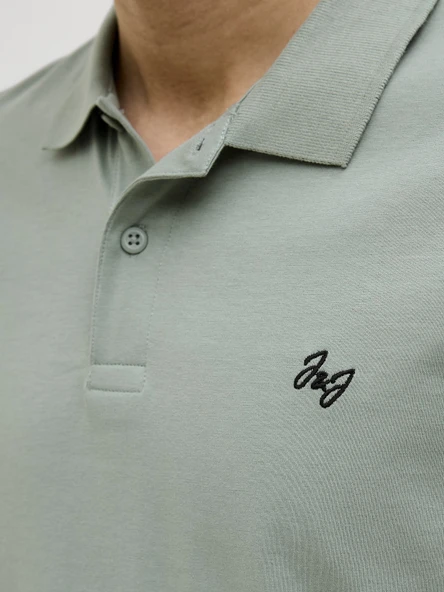 JACK JONES Erkek Polo Yaka Tişört 12270084 - Resim 5