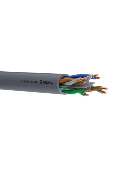 REÇBER Cat 6 Kablo Internet Data Kablosu - 1 metre - 3