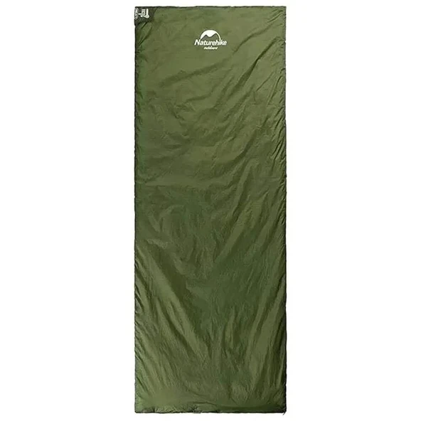 NATUREHIKE LW180 MİNİ UYKU TULUMU SAĞ FERMUAR XL BEDEN YEŞİL RENK