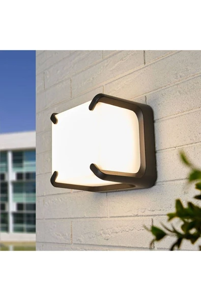 ECONA Octopus 18 Watt Beyaz Işık Ledli Dış Mekan, Nemli Alan, Balkon, Banyo, Teras, Bahçe, Veranda Apliği - 7