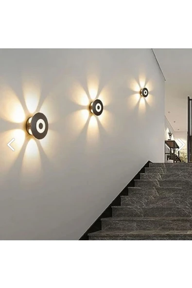 ECONA 7W DEKORATİF LED APLİK GÜNIŞIĞI DIŞ MEKAN ECN-4076