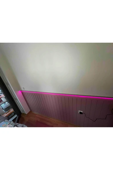 Pembe Renk 12v Neon Led (5 METRE) - Resim 4