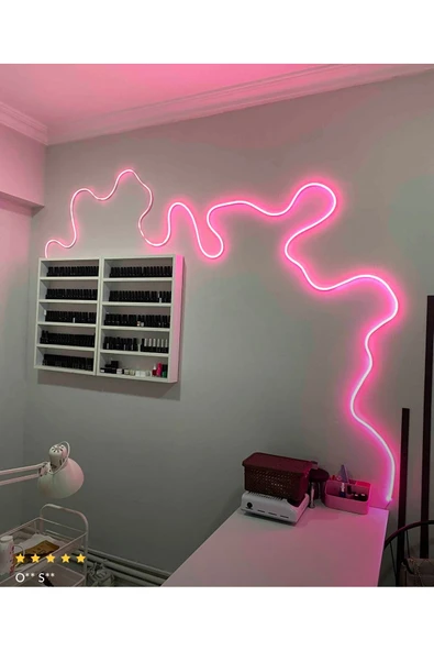 Pembe Renk 12v Neon Led (5 METRE) ürün görseli