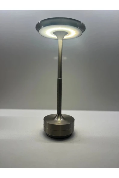 Cata CT-8438 Toronto Şarjlı 3 Renk Dokunmatik Masa Lambası Silver - 6