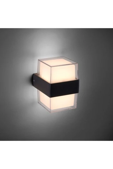 ECONA Ekim Aydinlatma 10 Watt Gün Işığı Ledli Bahçe Dış Mekan Aplik Armatürü, Modern Tasarım Bahçe Apliği - 3