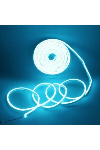 Buz Mavisi Renk 12v Neon Led (5 METRE) - 1
