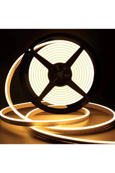 ECONA Neon Esnek Şerit Led 2 Metre 220 Volt Fiş Gün Işığı