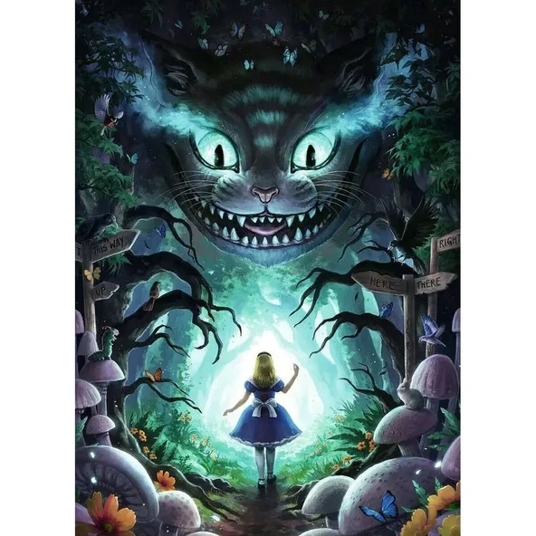 12000526 Alice ile Maceralar 1000 parça Ravensburger Puzzle - 2