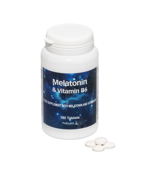 Pharmalife Melatonin 3 mg vitamin B6 180 tablet