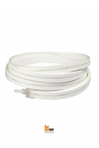 Bs Light Beyaz Neon Esnek Şerit Led 3 Metre + 220 Volt Fiş Mutfak Tezgah Altı Vb. İçin - 3