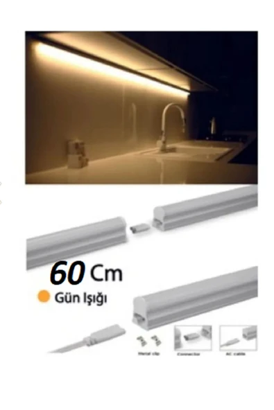 Cata Mutfak Tezgah Altı Aydınlatması-raf Aydınlatması 60cm Led Sarı Işık