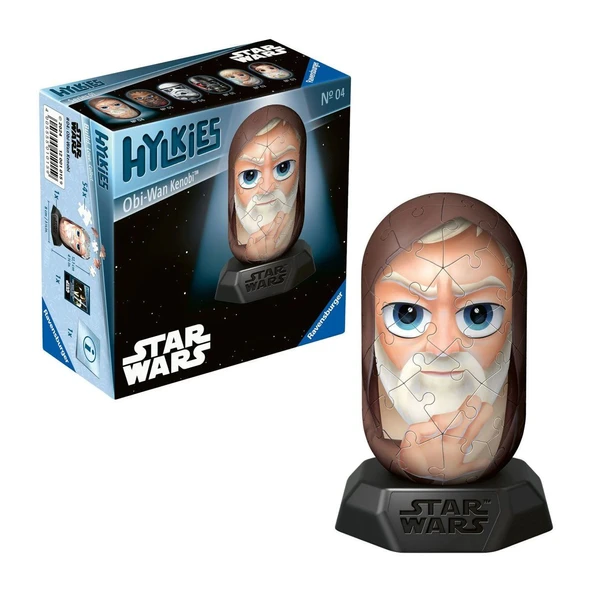 010159 Hylkies Star Wars - Obi Wan Kenobi 54 parça Puzzle - No:04 - Ravensburger - 1