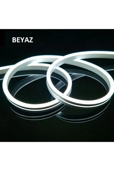 Cata Adal Econa 12v Beyaz Neon Hortum Led (DIŞ MEKAN IÇİN UYGUNDUR.) 5 Mt - 1