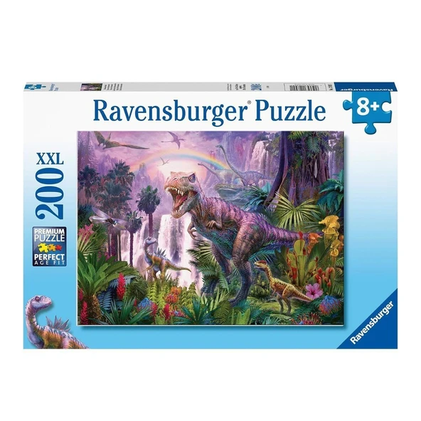 128921 Dinozorlar 200 parça XXL Ravensburger Puzzle - 1