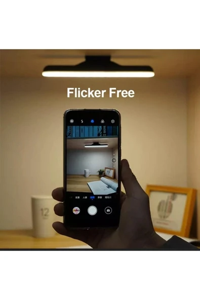 Cata Ton Ayarlı 3 Renk ,siyah Kasa Dokunmatik, 1800mah Şarjlı, Mıknatıslı, Masa,dolap, Vb Led Işık - 2