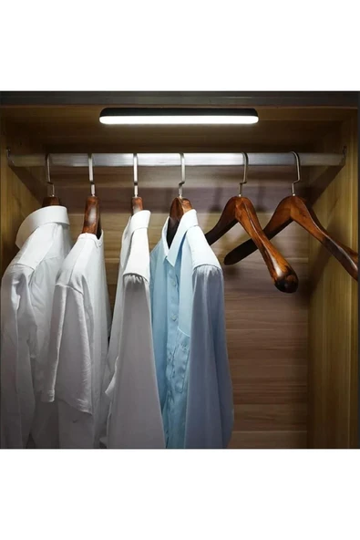 Cata Ton Ayarlı 3 Renk ,siyah Kasa Dokunmatik, 1800mah Şarjlı, Mıknatıslı, Masa,dolap, Vb Led Işık - 4