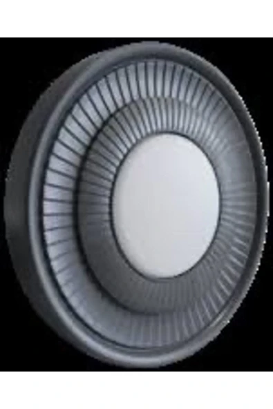 ECONA 20W Siyah Sıva Üstü Led Armatür/3000K-G.Işığı/ 2000Lumen/A++ - 4
