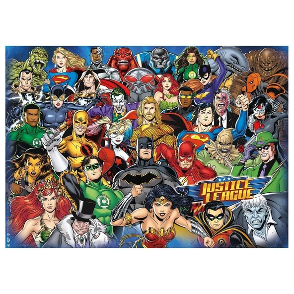 120005650 DC Rekabet 1000 parça Ravensburger Puzzle - 2