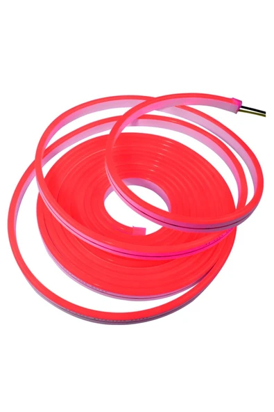 ECONA 12v  Neon Led 5 Metre Esnek Neon Led Aydınlatma Neon Şerit Led