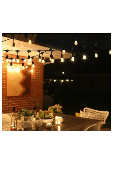 Düğün Lambası, Kına Lambası, Bahçe Aydınlatma, Işletme Aydınlatma (5 METRE CT 7069) - 1