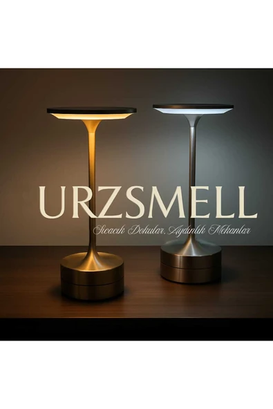 Cata Ct-8438 Toronto Gümüş Sarjli Masa Lambasi Düz Model(3200K-4000K-6400K) - 4