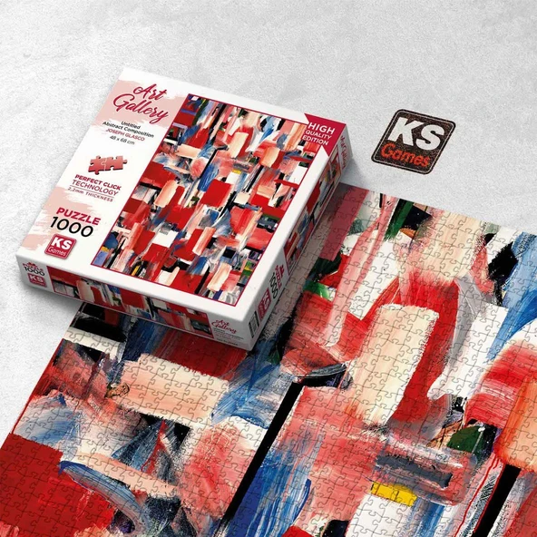 20664 Untitled Abstract Composition 1000 Parça Puzzle - 2