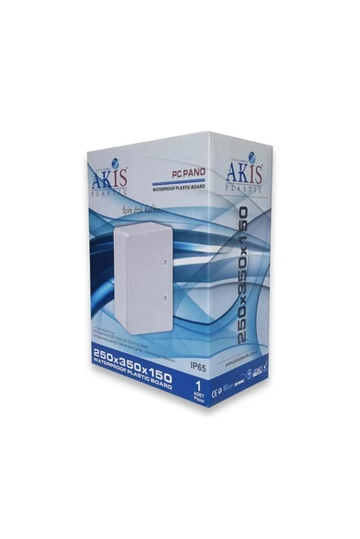 Akiş 250 X 350 X 150 Opak Kapaklı ABS Elektrik Dağıtım Panosu - IP65 - 4