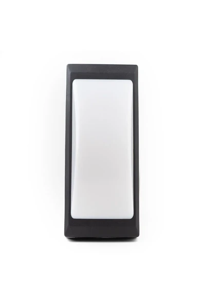 ECONA 24w Elips Dış Mekan Led Aplik, Led Bahçe Lambası,girişi Kapısı Yanı Lambası(BEYAZ/ECN-5026) - 2