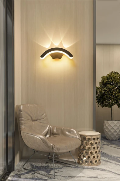 ECONA 24wgün Işığı Ledli  Armatür, Işık Süzmeli Şık Aplik - 3