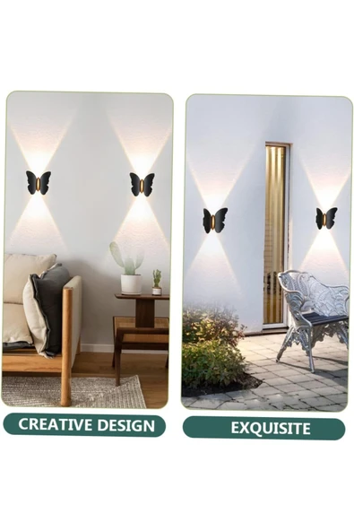 ECONA Kelebek Led Armatür 6watt Gün Işigi - 5