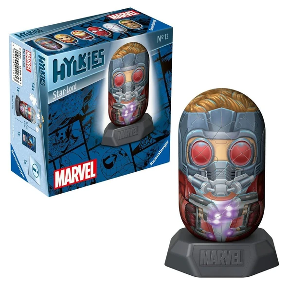 011613 Hylkies Marvel - Star-Lord 54 parça Puzzle - No:12 - Ravensburger - 1