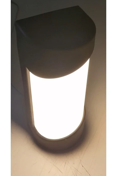 24 Watt Ledli Oval Dekoratif Aplik Dış Ve Iç Mekan Uyumlu Günışığı - 5