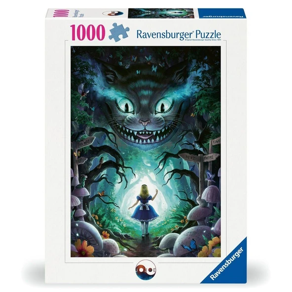 12000526 Alice ile Maceralar 1000 parça Ravensburger Puzzle - 1