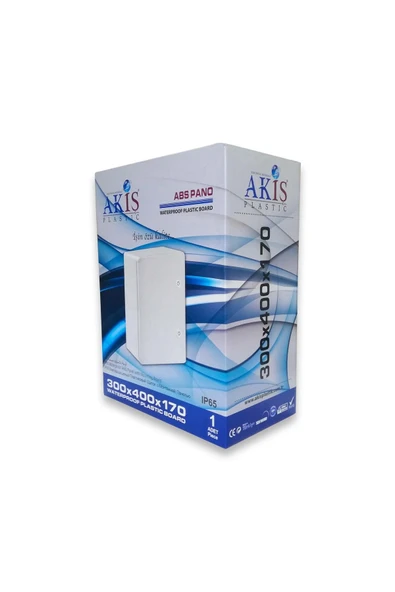Akiş 300x400x170 Opak Kapaklı Abs Plastik Elektrik Panosu (30X40X17 CM) - 5