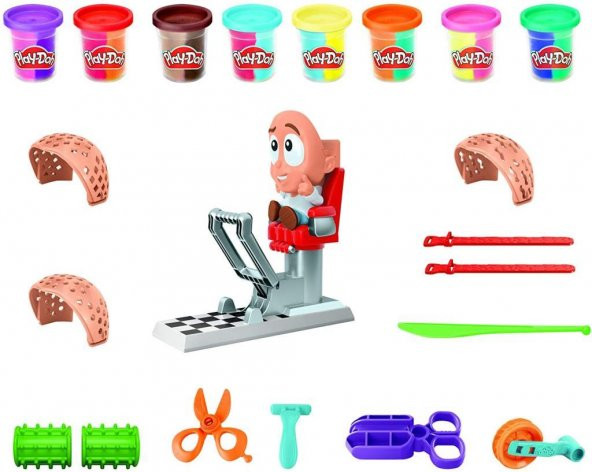 Hasbro Play-Doh Çılgın Kuaför F1260