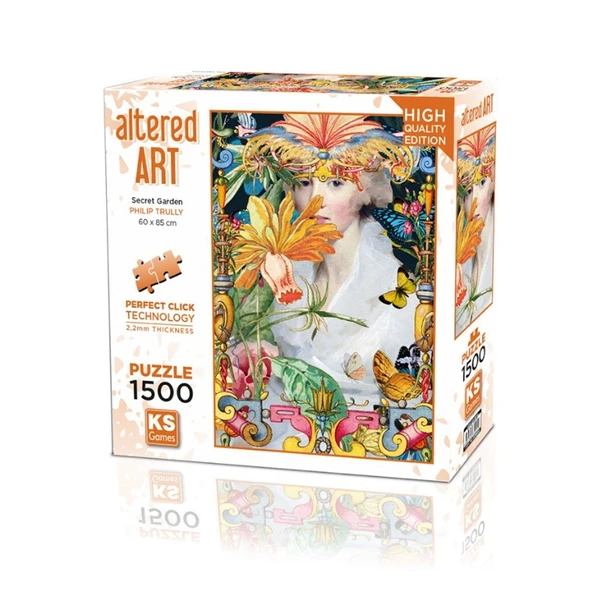 22028 Secret Garden 1500 Parça Puzzle -KS - 1