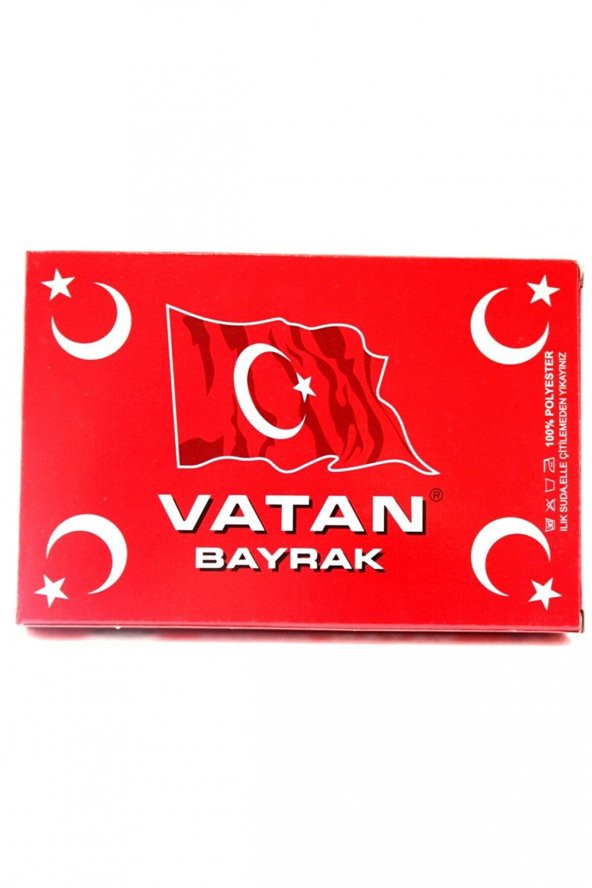 Vatan Türk Bayrağı 40x60