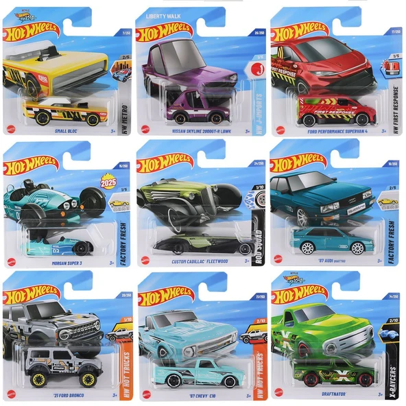 5785 Hot Wheels Araba 72 adet koli ile satılır. Koli fiyatıdır. - 6