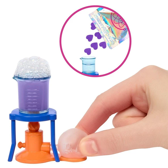 JCR70 Barbie Kariyer Oyun Setleri - Bilim Uzmanı ve Aksesuarları - 5