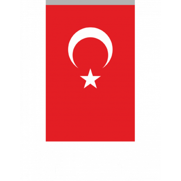 Buket Türk Bayrağı 500x750 cm Özel Raşel Kumaş Bayrak (BKT-129)