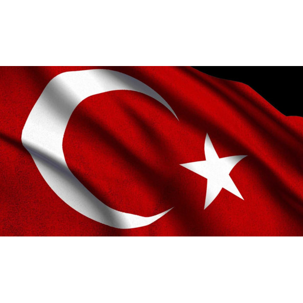 Buket Türk Bayrağı 200x300 cm Özel Raşel Kumaş Bayrak (BKT-126)
